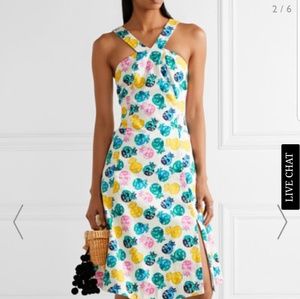 Pineapple Cotton Print Dress by Draper James